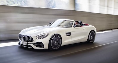優(yōu)雅的敞篷  2017款奔馳AMG GT C Roadster