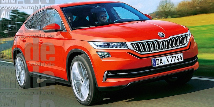 KODIAQ Coupe假想圖曝光 或2018年國(guó)內(nèi)上市