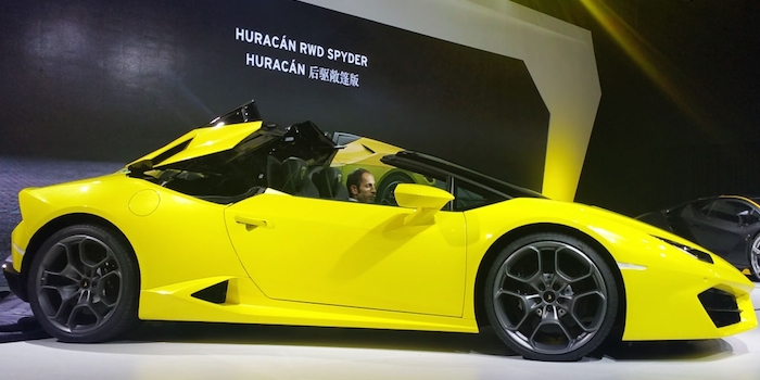 蘭博基尼之夜 Huracan LP 580-2敞篷版全球首發(fā)