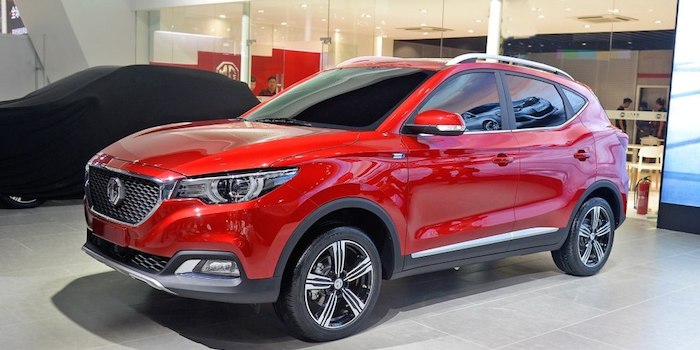 MG ZS車型全球首發(fā)亮相 定位小型SUV