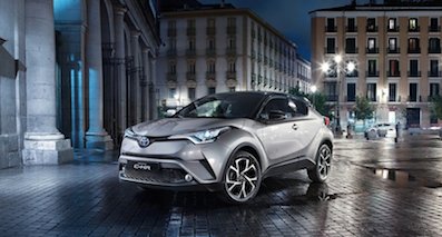 震撼視覺感官的運(yùn)動型SUV 豐田C-HR