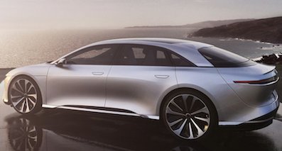 Atieva首款純電動三廂車 Lucid Air發(fā)布