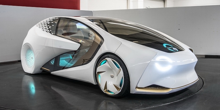 極具現(xiàn)代化 豐田CONCEPT-愛i概念車亮相