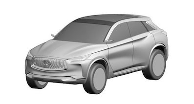英菲尼迪將推出全新QX50 外觀大幅改動(dòng)