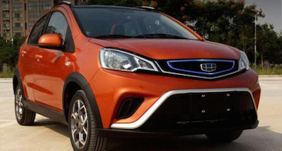 吉利將推出小型純電動SUV 低于8萬起售