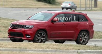 暴力的Jeep 大切諾基Trackhawk將4月亮相