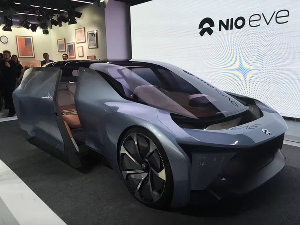 蔚來汽車概念車EVE 無人駕駛上海車展將首發(fā)