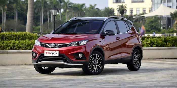 10萬買頂配SUV 一汽奔騰X40對東南DX3