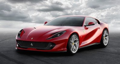 法拉利 812 Superfast，搭6.5L V12發(fā)動機