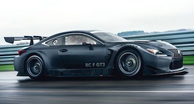 全新雷克薩斯RC F GT3將亮相 為賽事而生