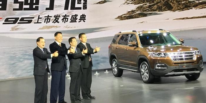 長安全新CS95正式 售價上市15.98萬起