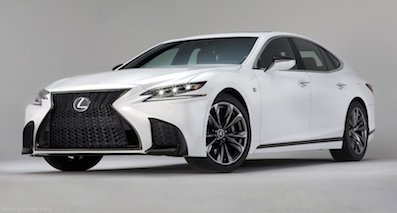 雷克薩斯LS 500 F Sport 于紐約車展亮相