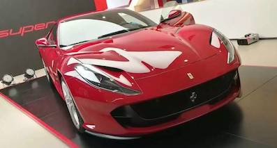 V12量產(chǎn)車 法拉利812 Superfast國(guó)內(nèi)亮相