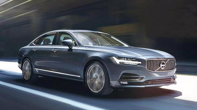 沃爾沃全新S90長軸距版豪華轎車出口美國