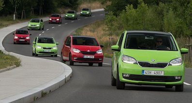 全新斯柯達Citigo官圖 大眾up!的兄弟車