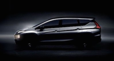 定位跨界MPV車型 三菱XM最新預告圖發(fā)布