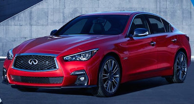 全新英菲尼迪Q50外觀大改 新增混動版車型
