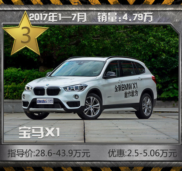 豪華SUV1-7月熱銷TOP10 其他SUV洗洗睡了吧-圖4