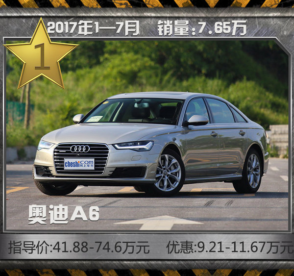 豪華轎車銷量前十 娶媳婦必備/丈母娘看了都說好-圖2