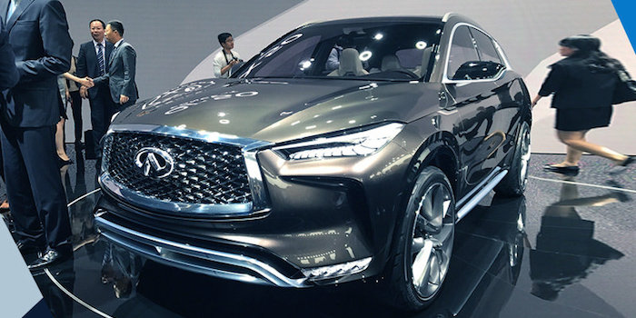 英菲尼迪全新QX50搭新2.0T將國產(chǎn) 內(nèi)外大幅改動
