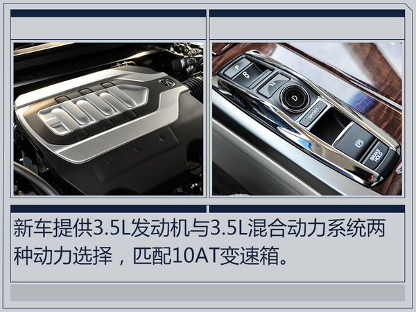 謳歌新款RLX實(shí)車圖片曝光 鉆石前臉/首搭10AT-圖1