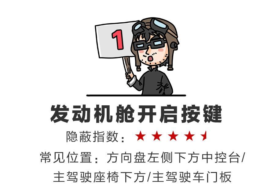 汽車上最難找的按鈕老司機(jī)都不全知道！