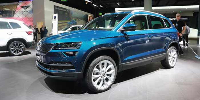 斯柯達(dá)全新SUV KAROQ亮相法蘭克福車展