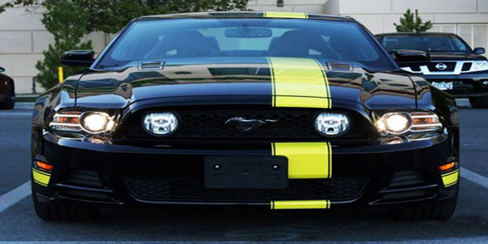 黑黃經(jīng)典配色 福特野馬Penske GT特別版!
