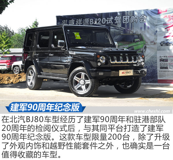 承載著國(guó)家的榮耀 BJ80建軍90周年紀(jì)念版實(shí)拍-圖3