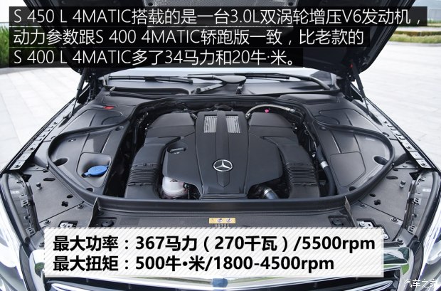 奔馳(進(jìn)口) 奔馳S級(jí) 2018款 S 450 L 4MATIC
