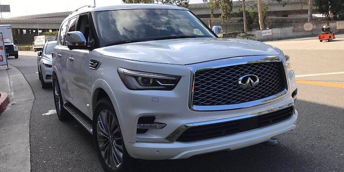 2017洛杉磯車展探館：英菲尼迪新款QX80