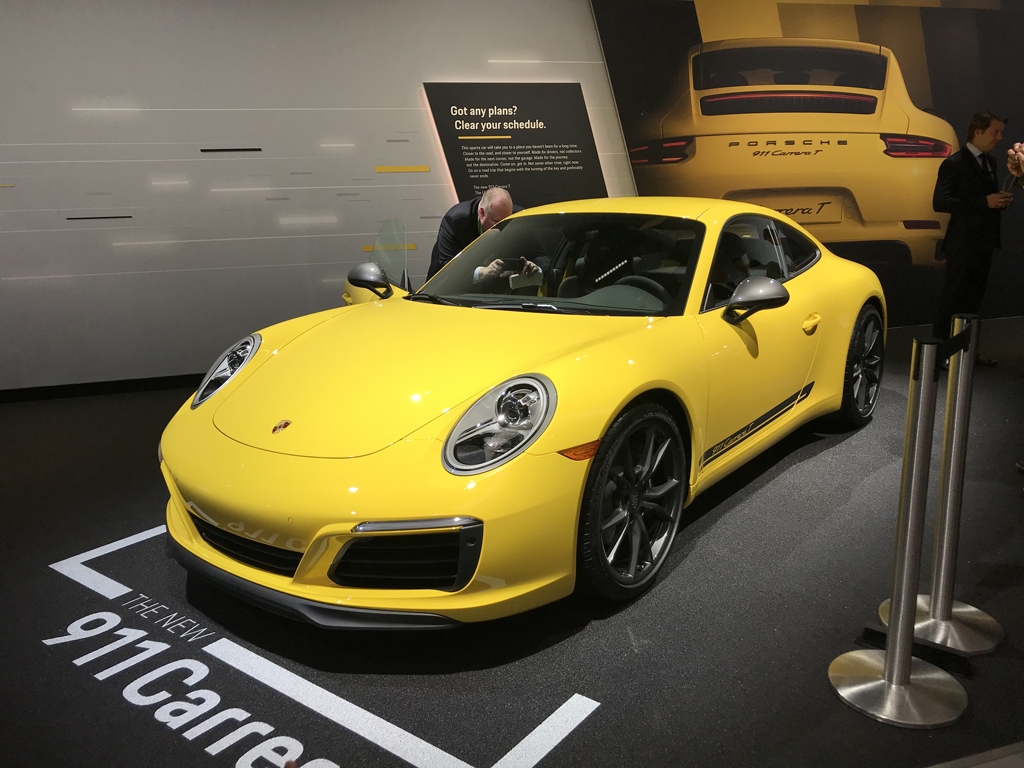 洛杉磯車展：保時捷911 Carrera T正式發(fā)布