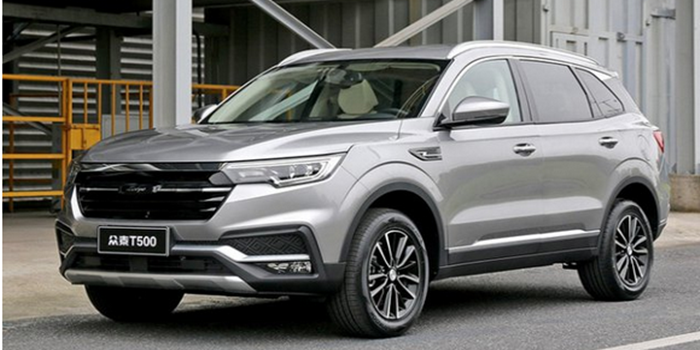 眾泰T500明年3月將上市 預(yù)售價8萬元起