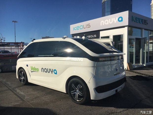 Navya自動駕駛,自動駕駛純電動車，2018CES