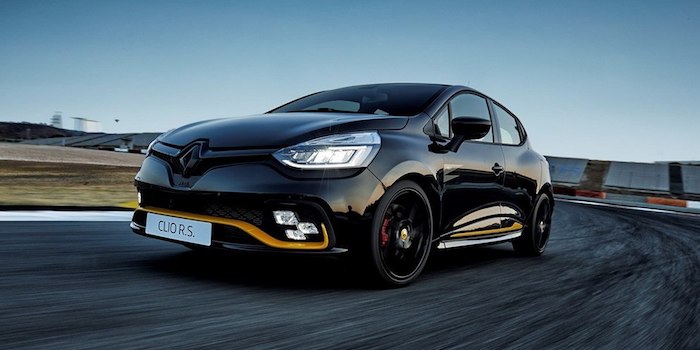 慶祝F1 40周年 雷諾Clio R.S.18特別車型官圖