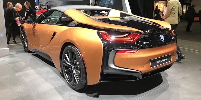 2018北美車展：寶馬i8 Roadster特別版亮相