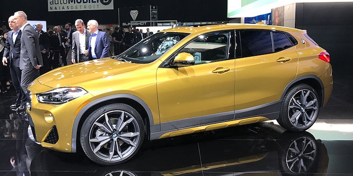 2018北美車展：寶馬X2車型量產(chǎn)版正式發(fā)布