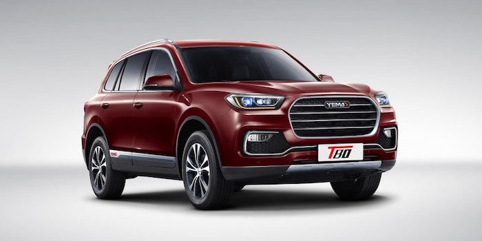 或于4月上市 野馬T80將推2.0T入門版車型
