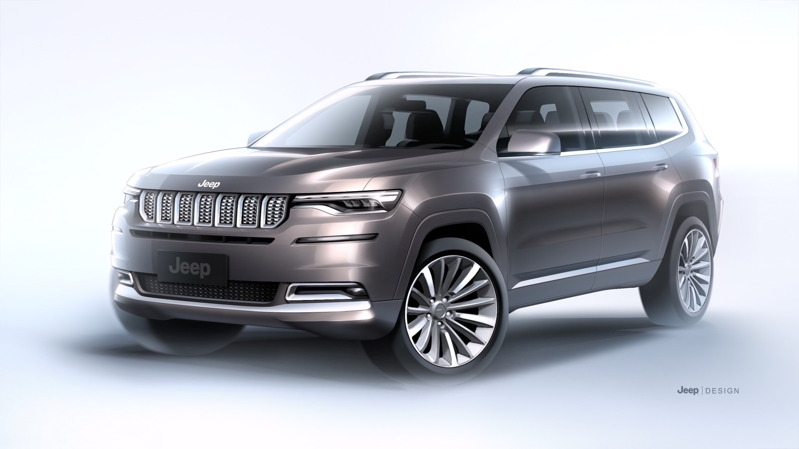 全新Jeep大指揮官官圖發(fā)布 今年二季度正式上市