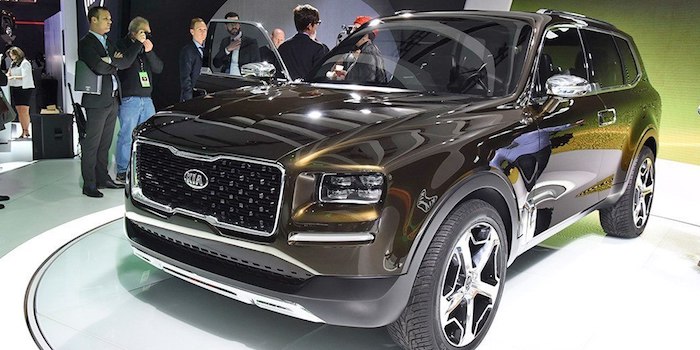 定位大型SUV 起亞Telluride概念車將會(huì)量產(chǎn)