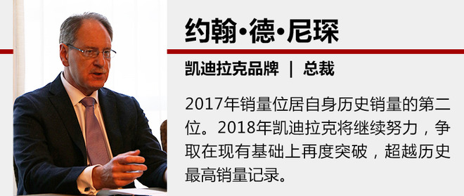 凱迪拉克,2018銷量目標(biāo)，銷售渠道