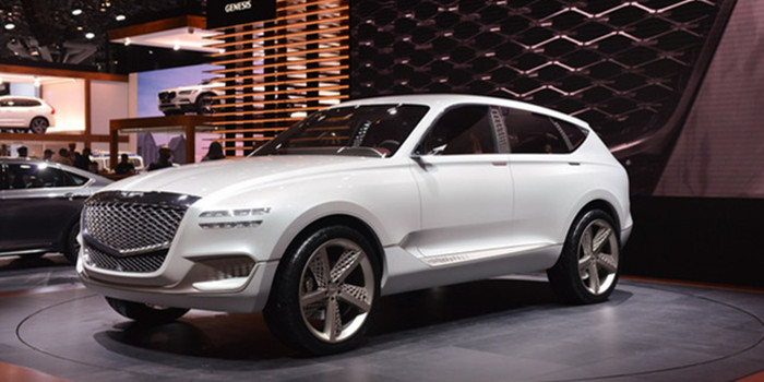 捷恩斯GV80量產版騾車諜照 或將于2020年發(fā)布