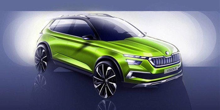 斯柯達(dá)VISION X設(shè)計(jì)圖 日內(nèi)瓦車展亮相