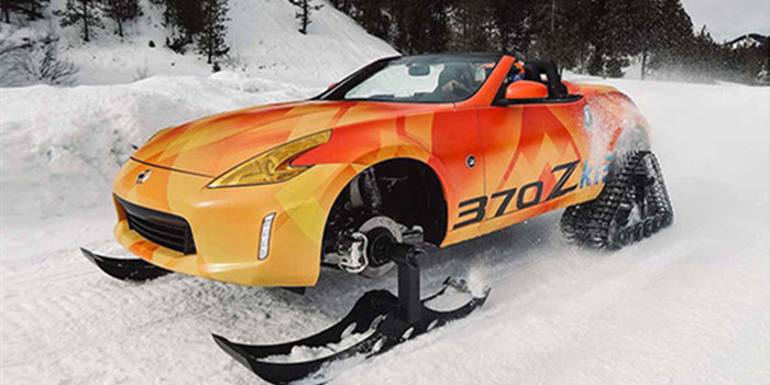 日產(chǎn)370ZKI雪地車 2018芝加哥車展亮相