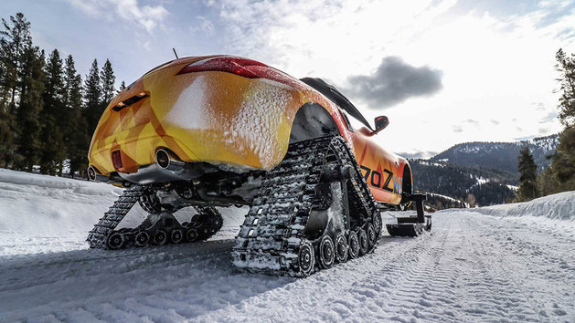日產(chǎn)370ZKI雪地車(chē) 2018芝加哥車(chē)展亮相