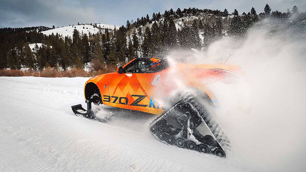 日產(chǎn)370ZKI雪地車(chē) 2018芝加哥車(chē)展亮相