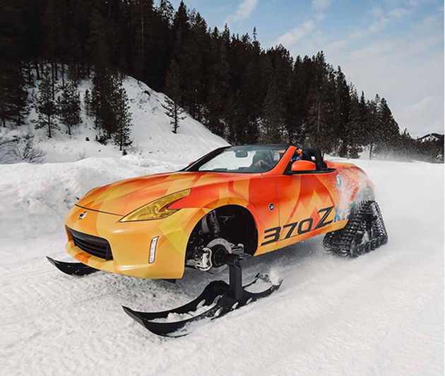 日產(chǎn)370ZKI雪地車(chē) 2018芝加哥車(chē)展亮相