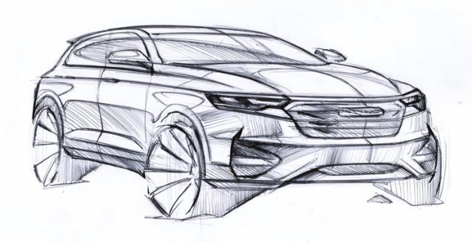 疑似全新眾泰T600 SUV    眾泰汽車新車草圖曝光
