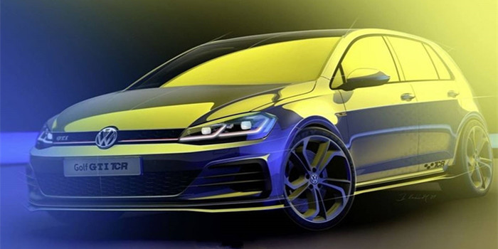 高爾夫GTI TRC公路版預(yù)告圖發(fā)布 5月正式亮相