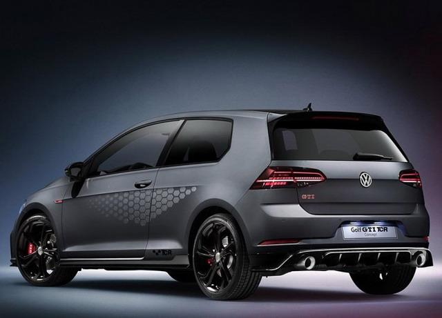 高爾夫GTI TCR概念車官圖 采用高性能套件